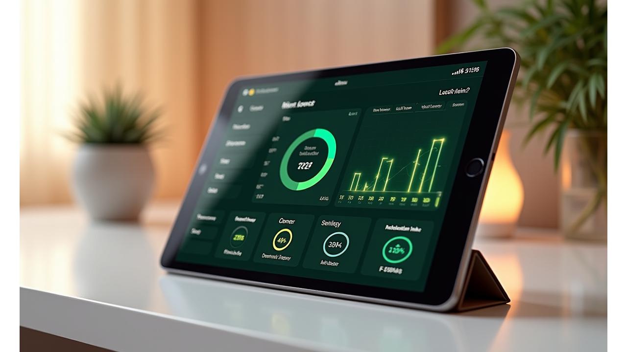 Dashboard personalizzata di Vitalia Ora con grafici di energia, sonno e nutrizione.